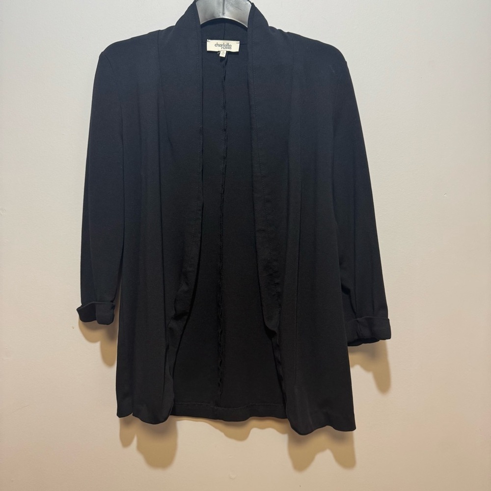 Charlotte Russe Black Knit Cardigan. Size M